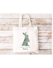 Load image into Gallery viewer, Easter Bag| Happy Easter Tote Bag|Custom Easter bag| Easter Gift| Bunny Bag |Gift for Kids| Personalize Easter Bag|Candy Tote Bag|
