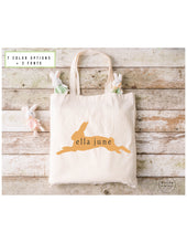 Load image into Gallery viewer, Personalized Easter bag| Happy Easter Bag|Custom Easter basket| Easter Gift| Bunny Bag |Gift for Kids| Custom Easter Bag|Candy Tote Bag|
